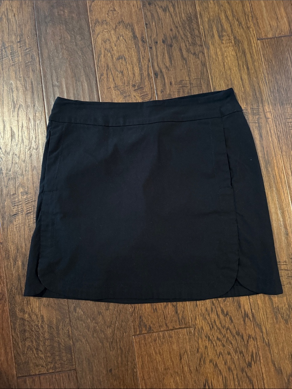 Classic Black Women's Straight Skort